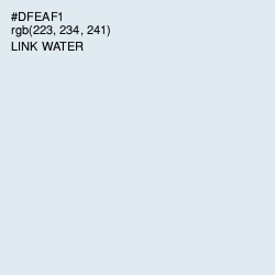 #DFEAF1 - Link Water Color Image